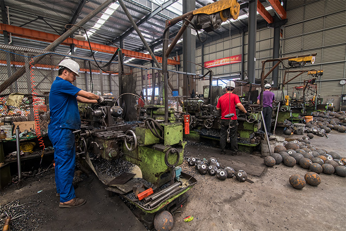 贵溪网架配件车间